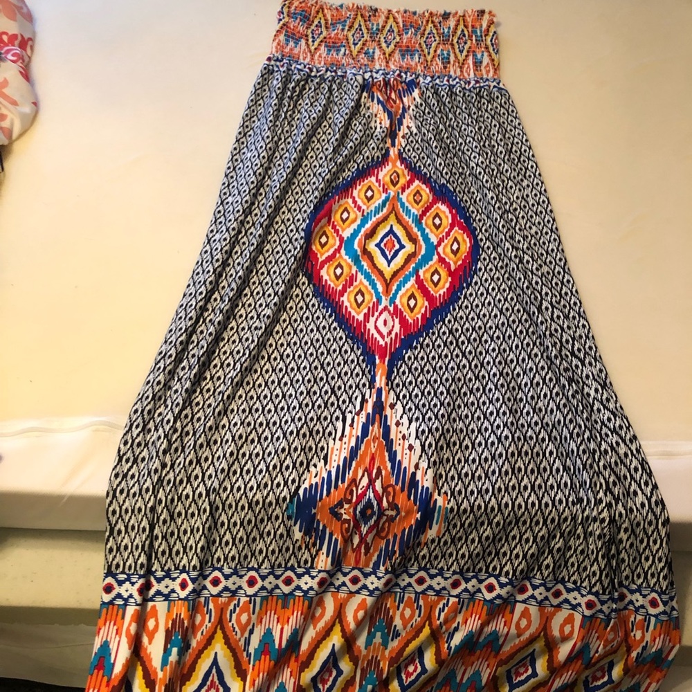 Tribal Prink maxi dress